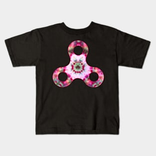 Watercolour Floral Tiedye Kids T-Shirt